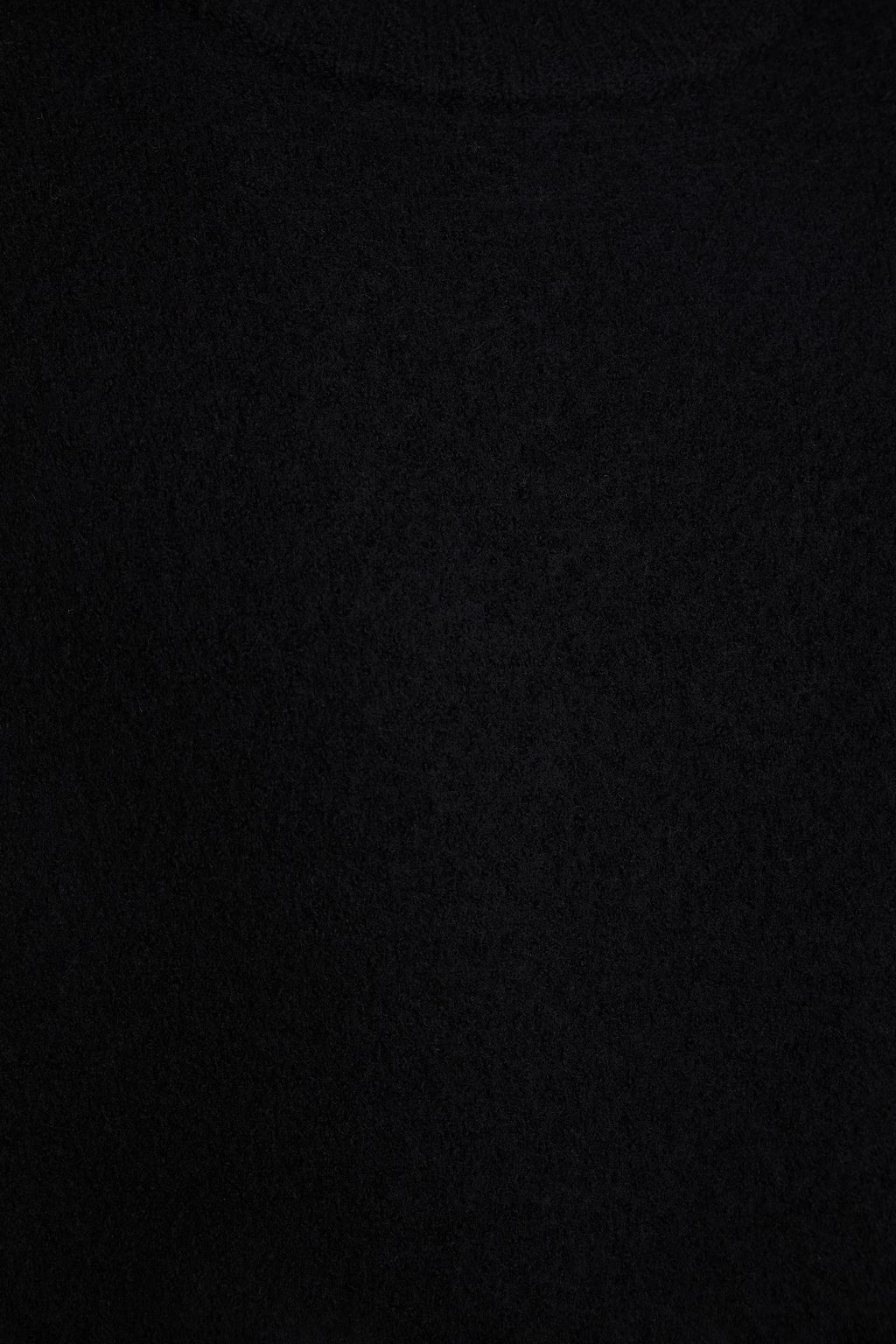 JIL SANDER Frayed wool-blend sweater