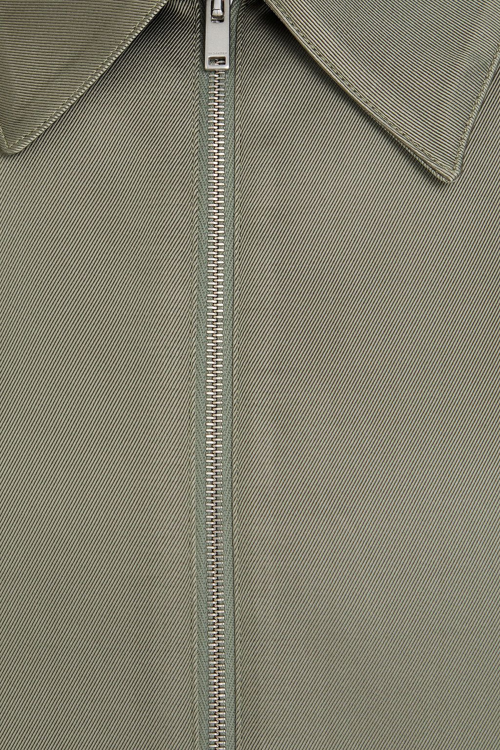 JIL SANDER サテンツイル シャツ