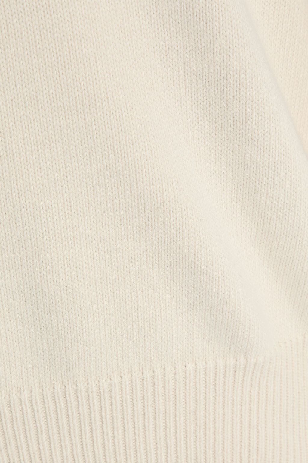 JIL SANDER Cotton and cashmere-blend sweater