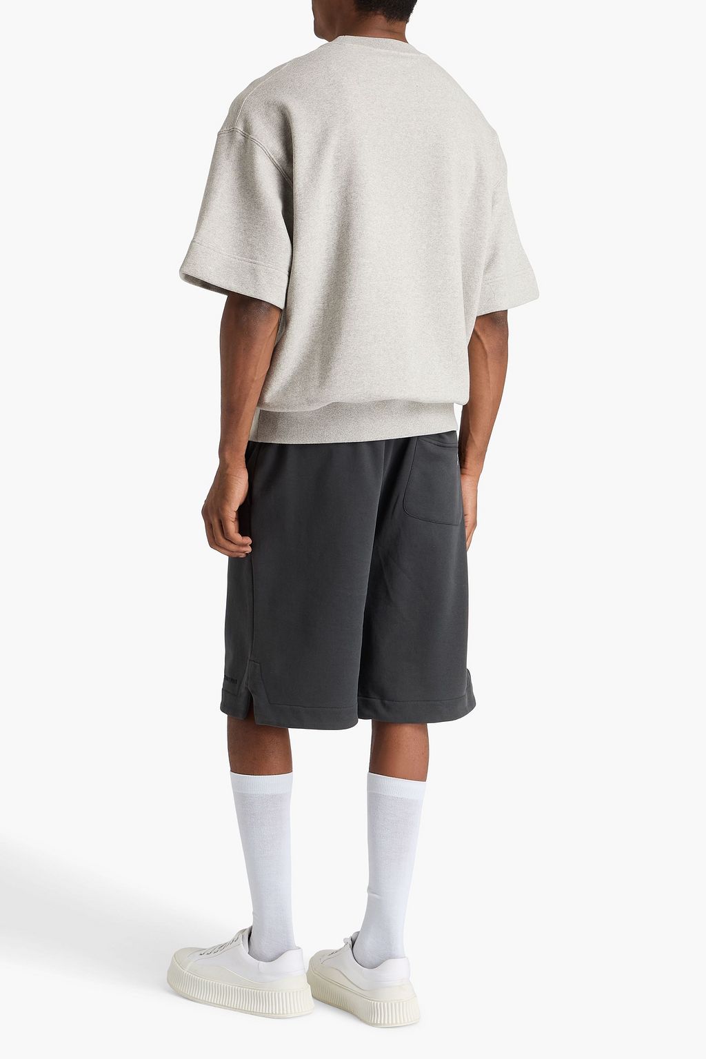 JIL SANDER French cotton-terry sweatshirt