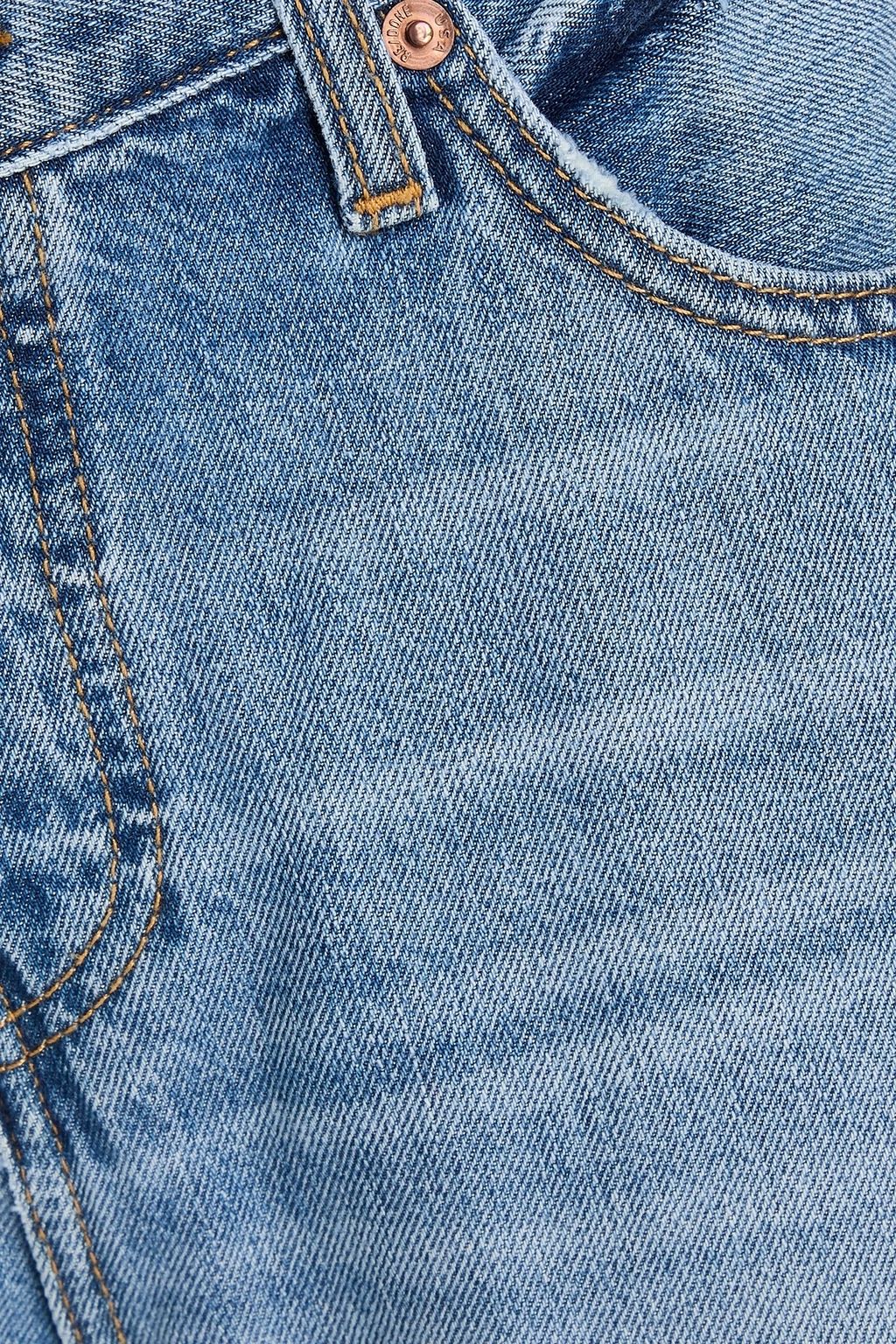 RE/DONE Hoch sitzende Bootcut-Jeans