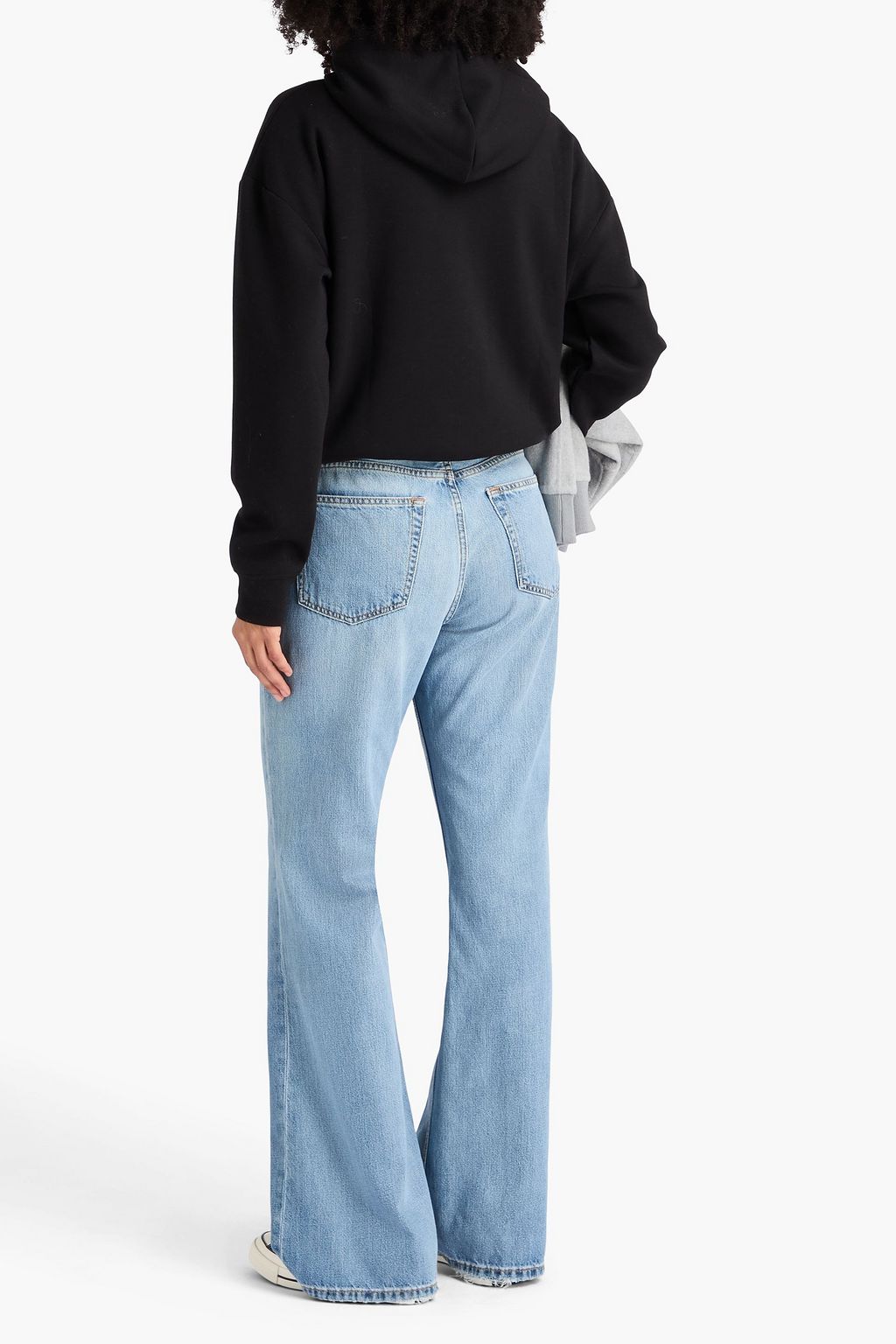 RE/DONE Hoch sitzende Bootcut-Jeans