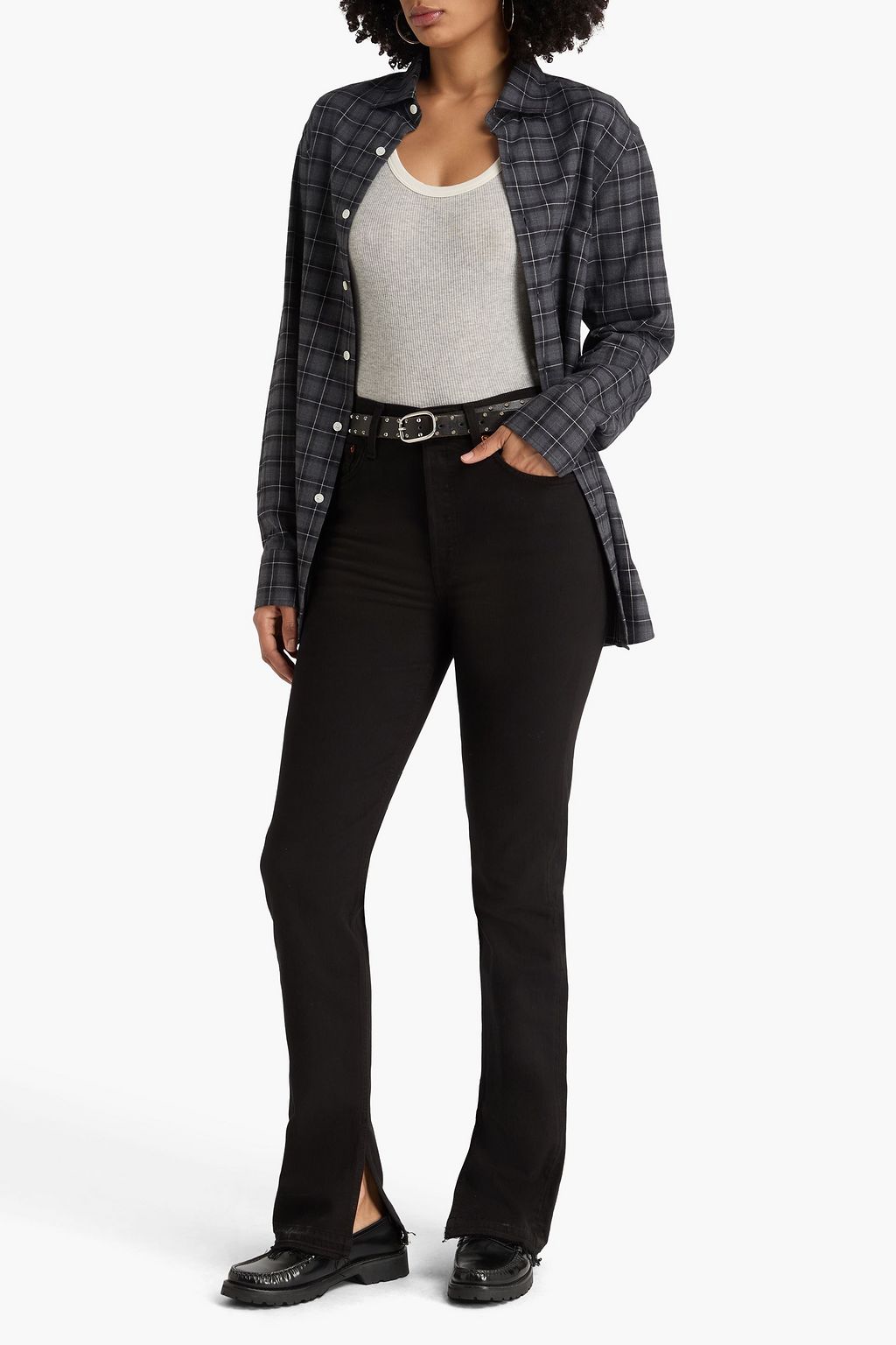 RE/DONE 70s high-rise bootcut jeans