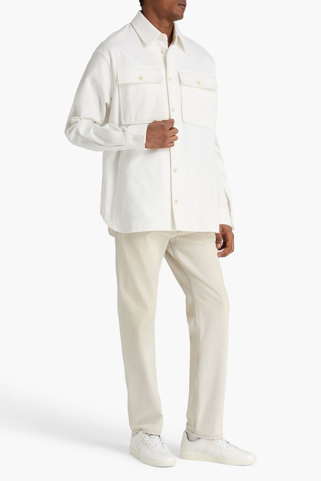 JIL SANDER Cotton-twill shirt