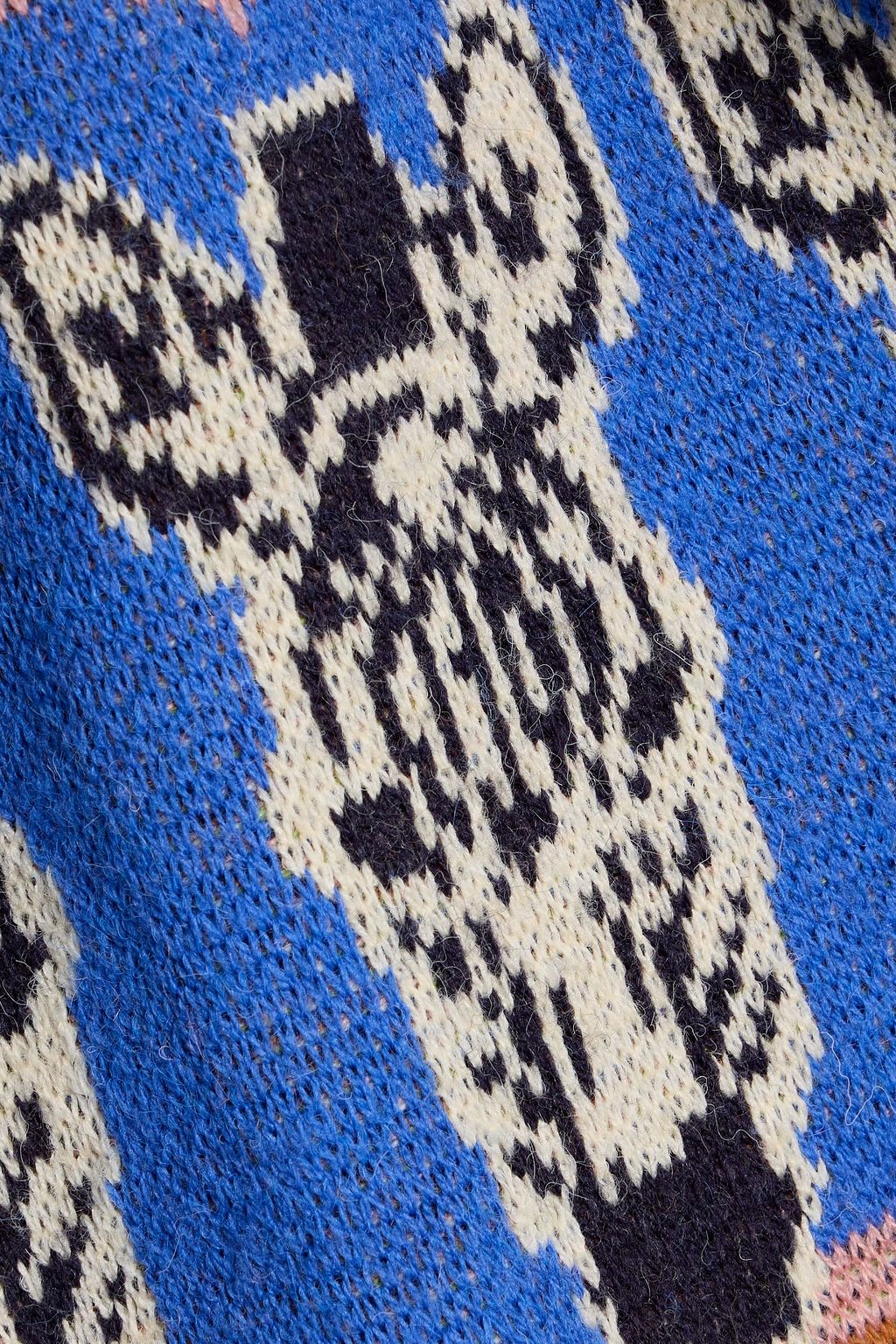 FARM RIO Jacquard-knit cardigan