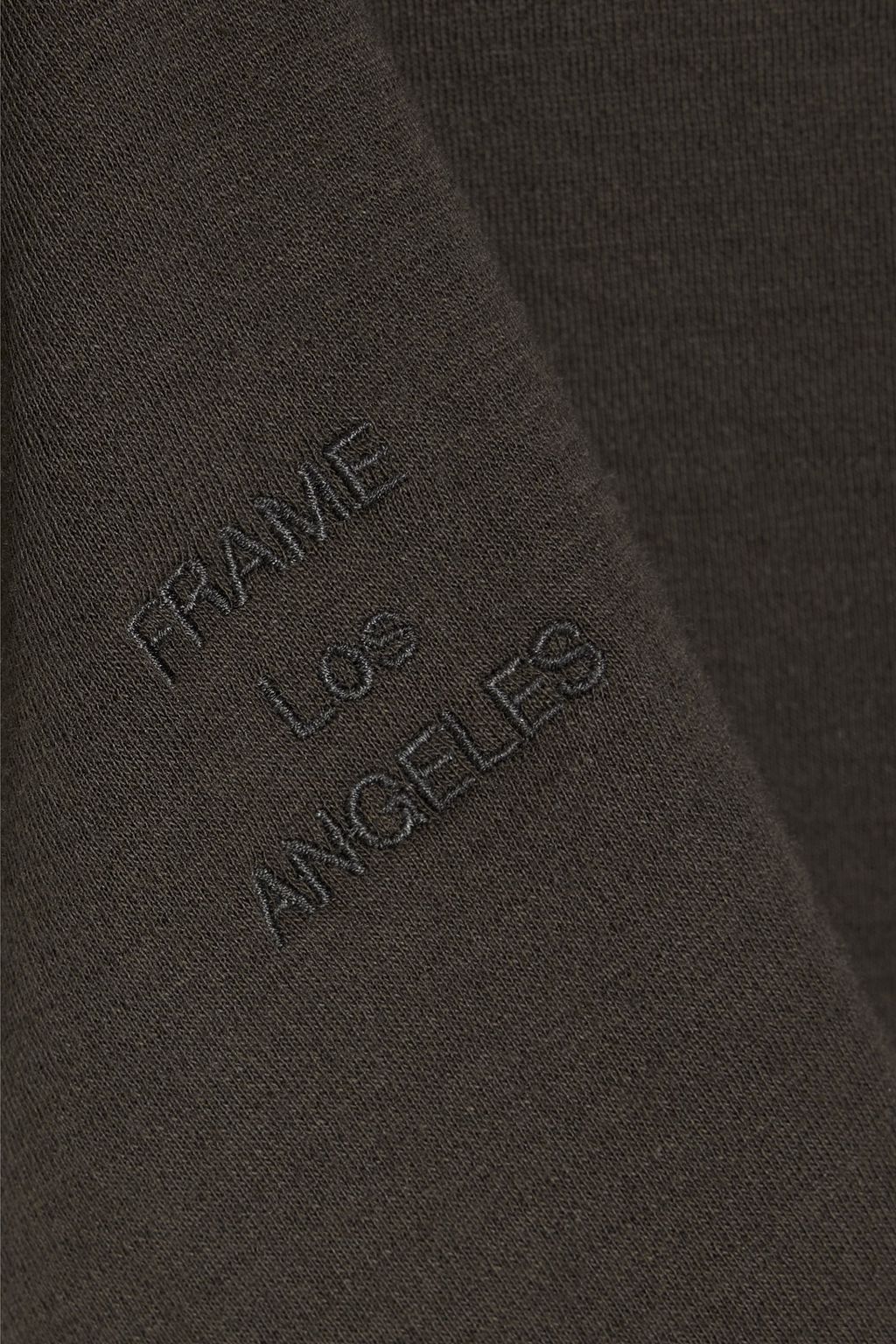 FRAME Cotton-jersey T-shirt