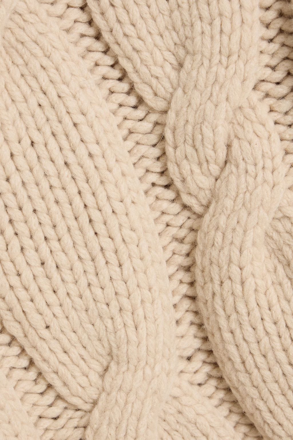 FRAME Cable-knit merino wool sweater