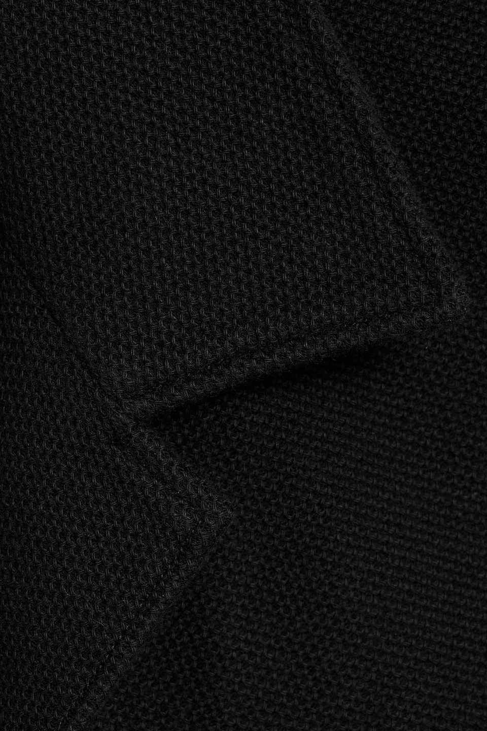 Frame Cotton-piqué Shirt In Black