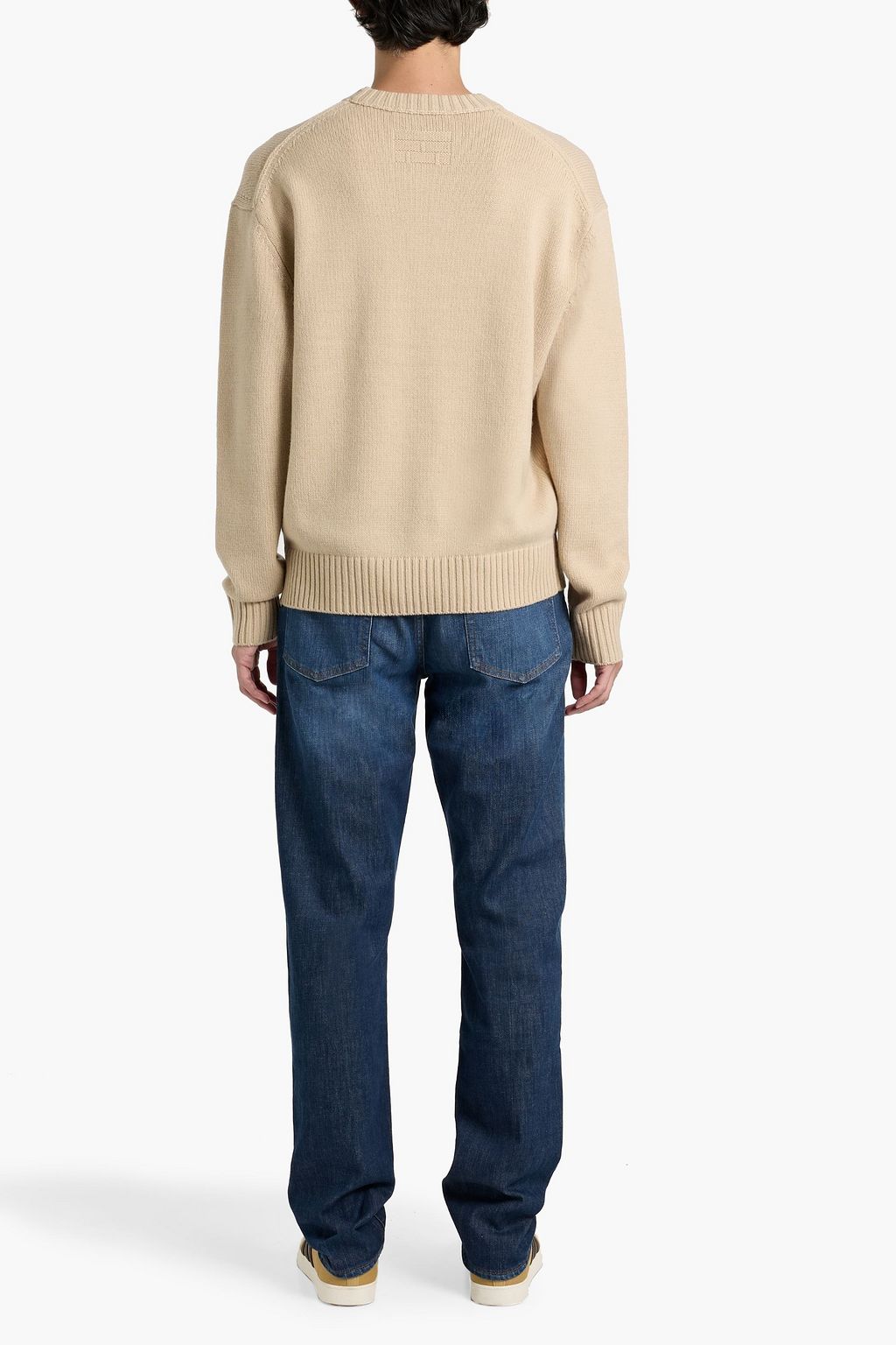 FRAME L'Homme slim-fit faded denim jeans