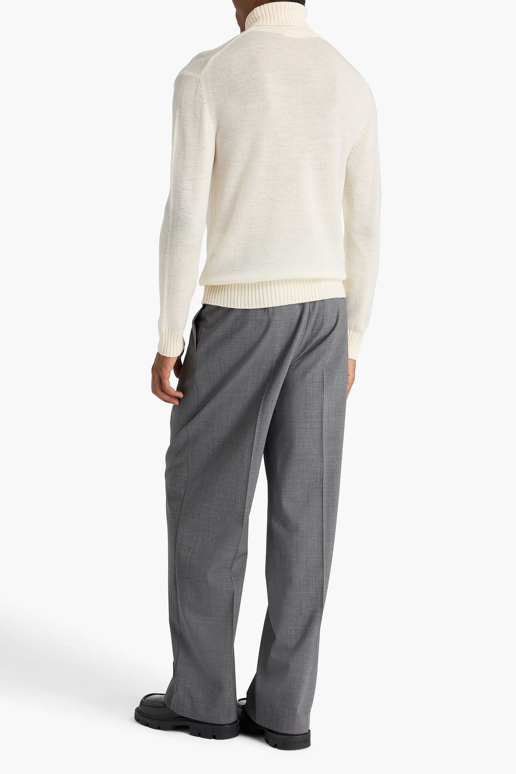JIL SANDER Wool turtleneck sweater
