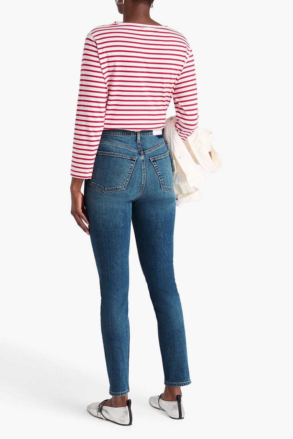 RE/DONE 90s Ultra High faded high-rise skinny jeans