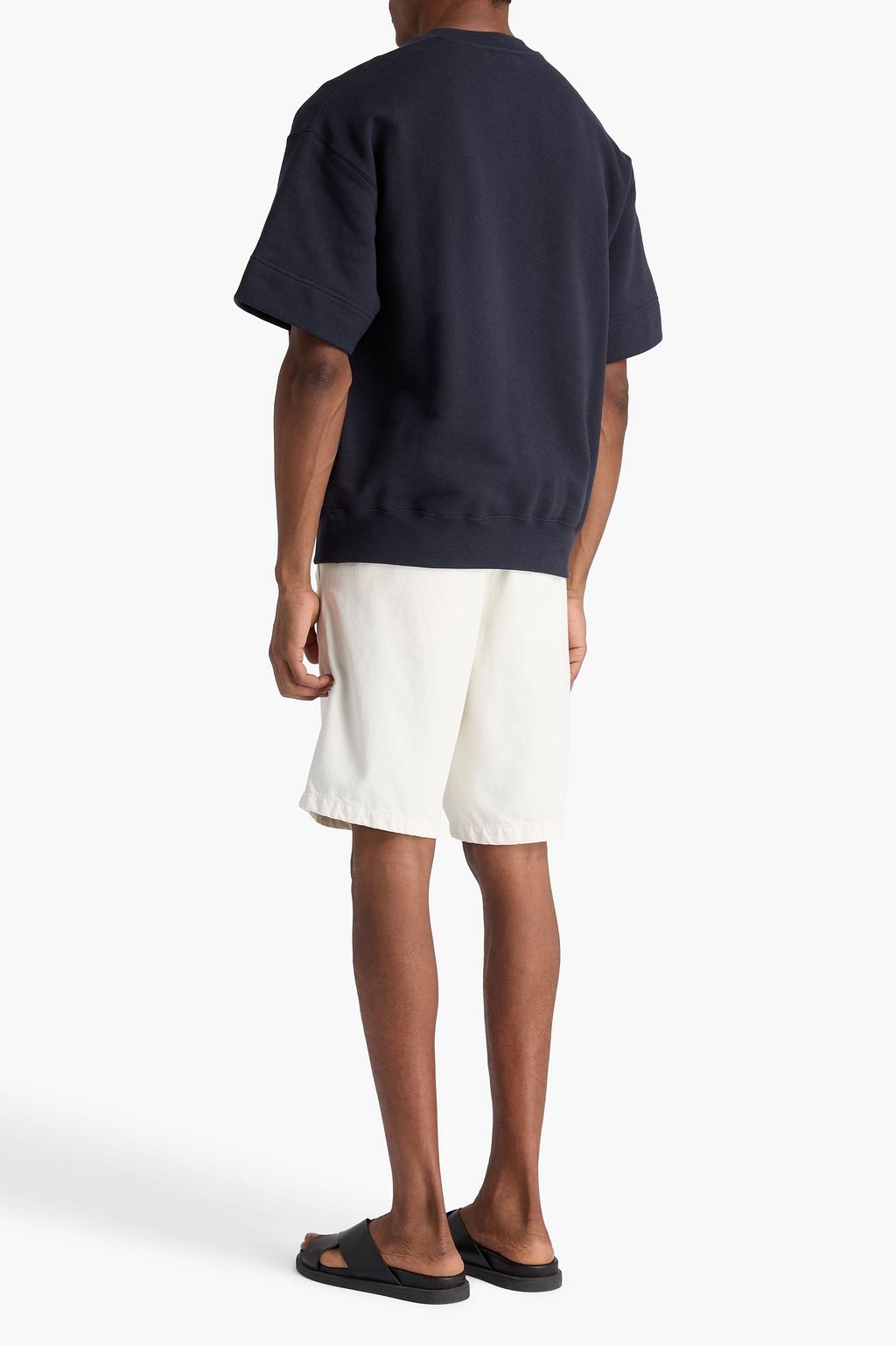 JIL SANDER French cotton-terry sweatshirt