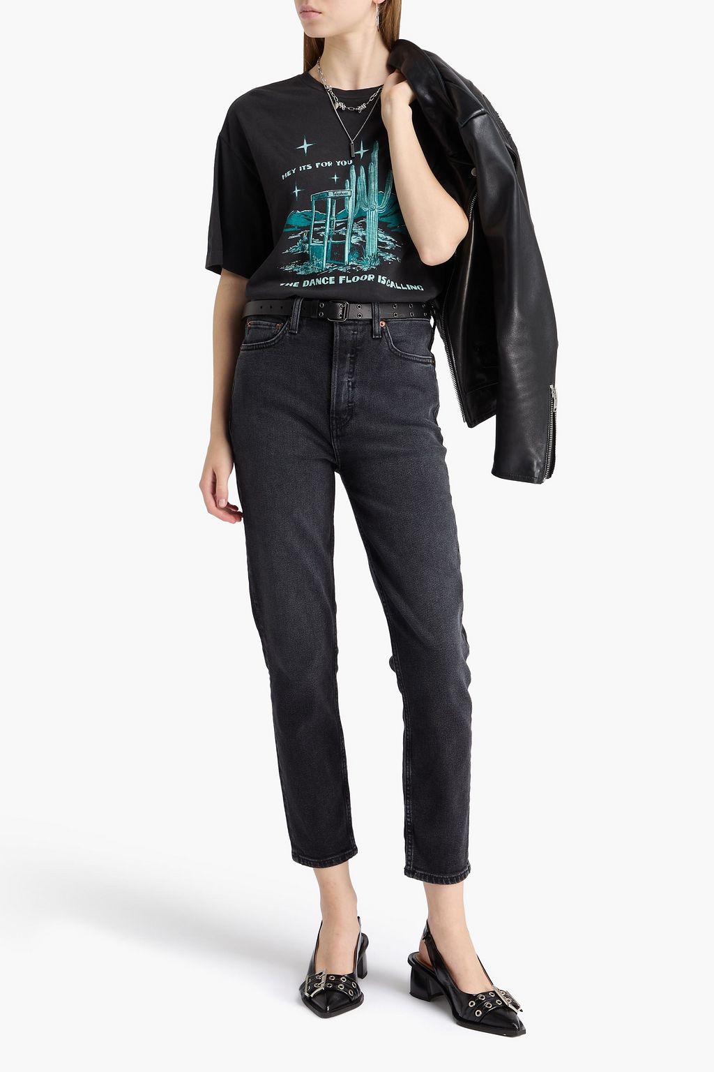 RE/DONE 90s high-rise slim-leg jeans