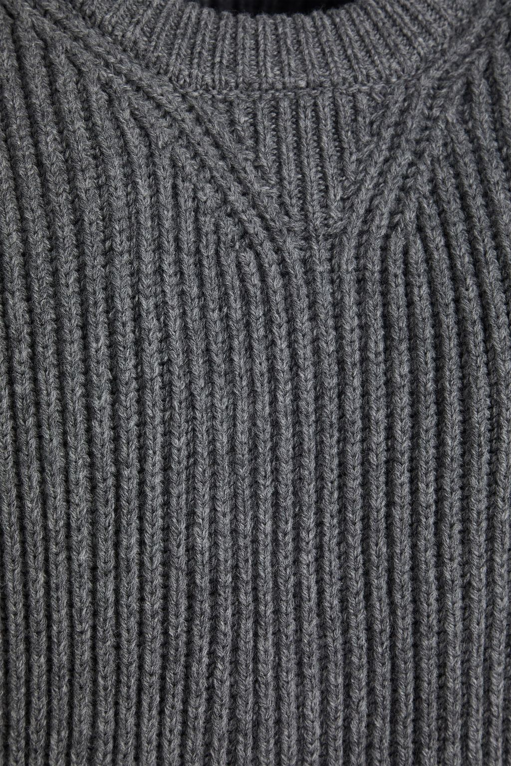 JIL SANDER Ribbed wool sweater
