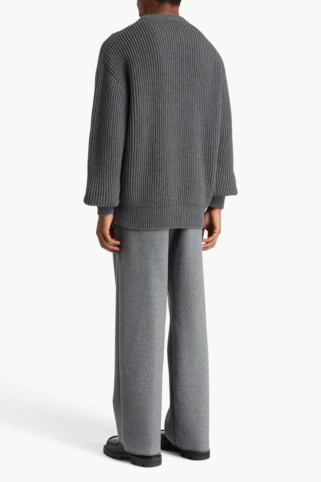 JIL SANDER Ribbed wool sweater