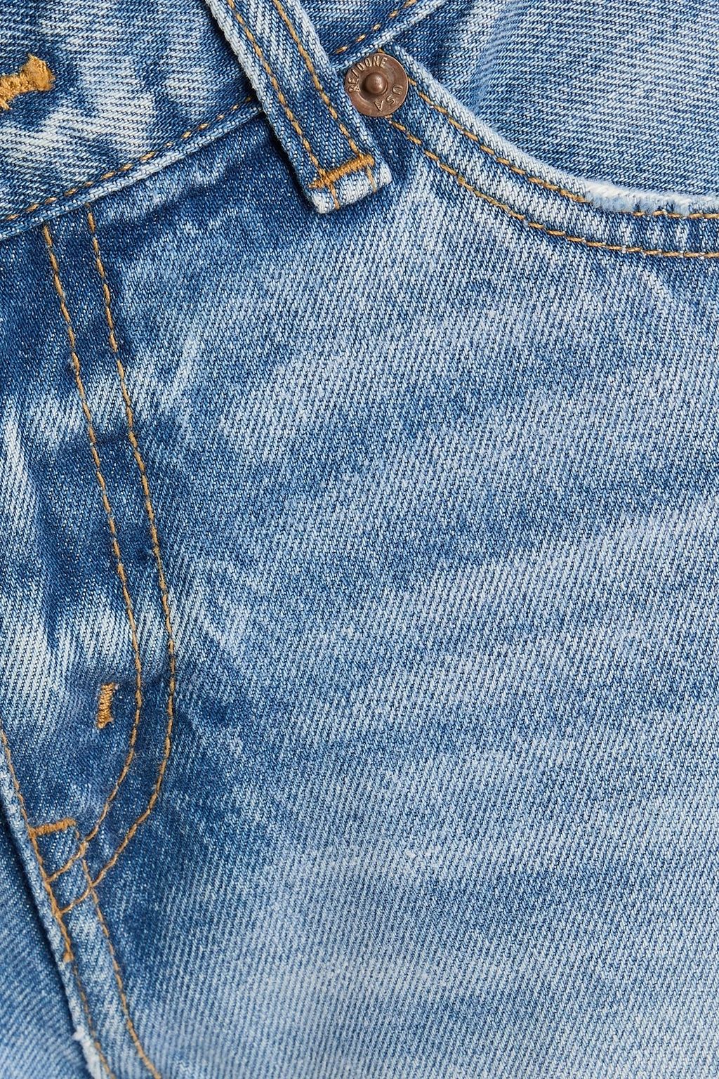 RE/DONE High-rise flared jeans