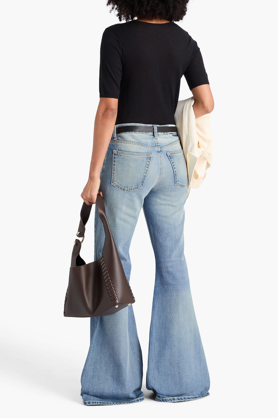  Re/done - Hoch Sitzende Schlagjeans - Blau - 25 