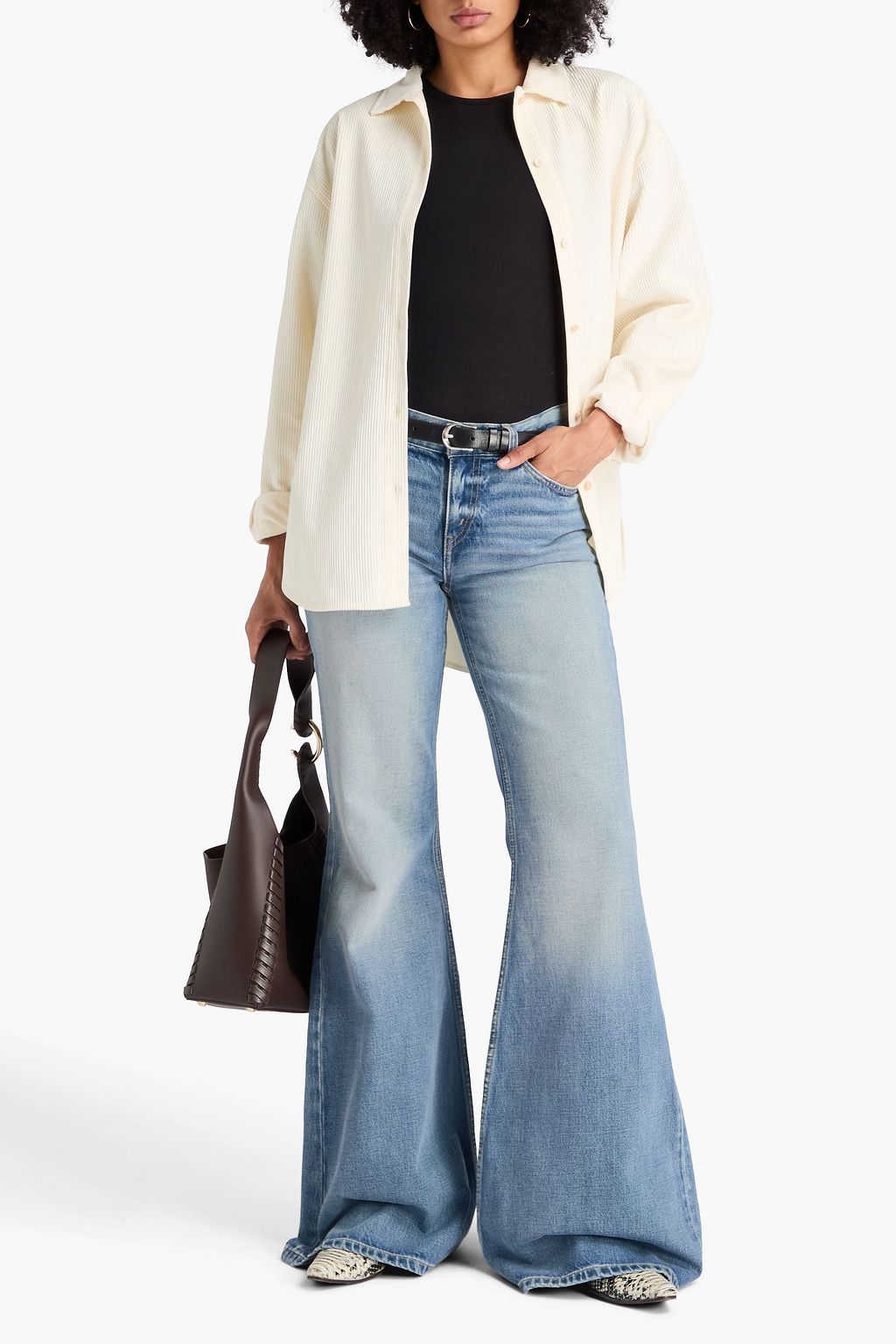 RE/DONE High-rise flared jeans