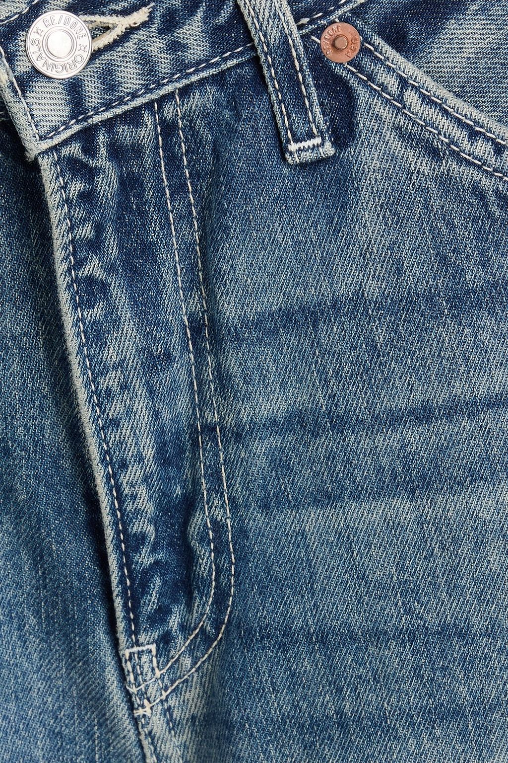 RE/DONE Painter high-rise wide-leg jeans
