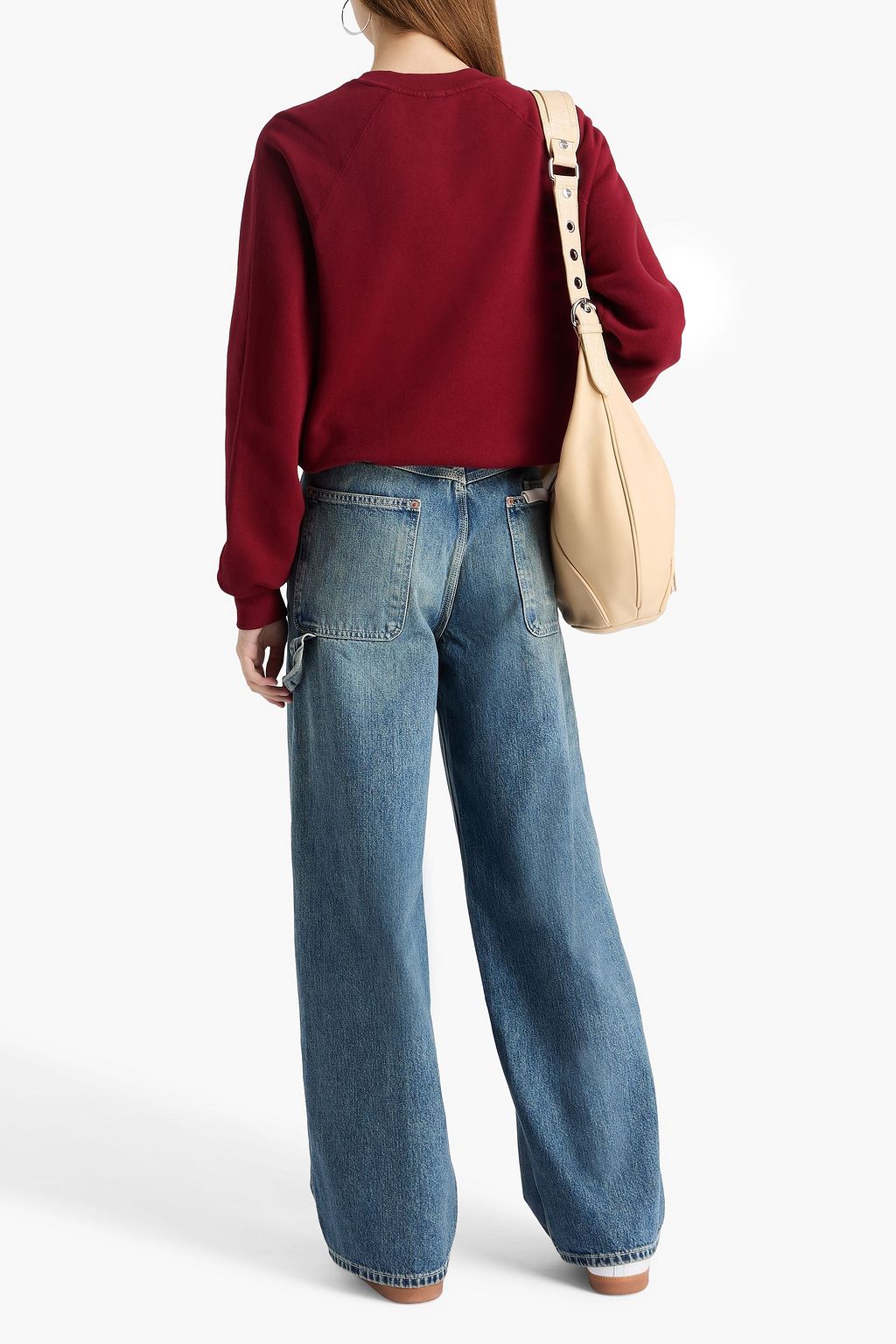 RE/DONE Painter high-rise wide-leg jeans