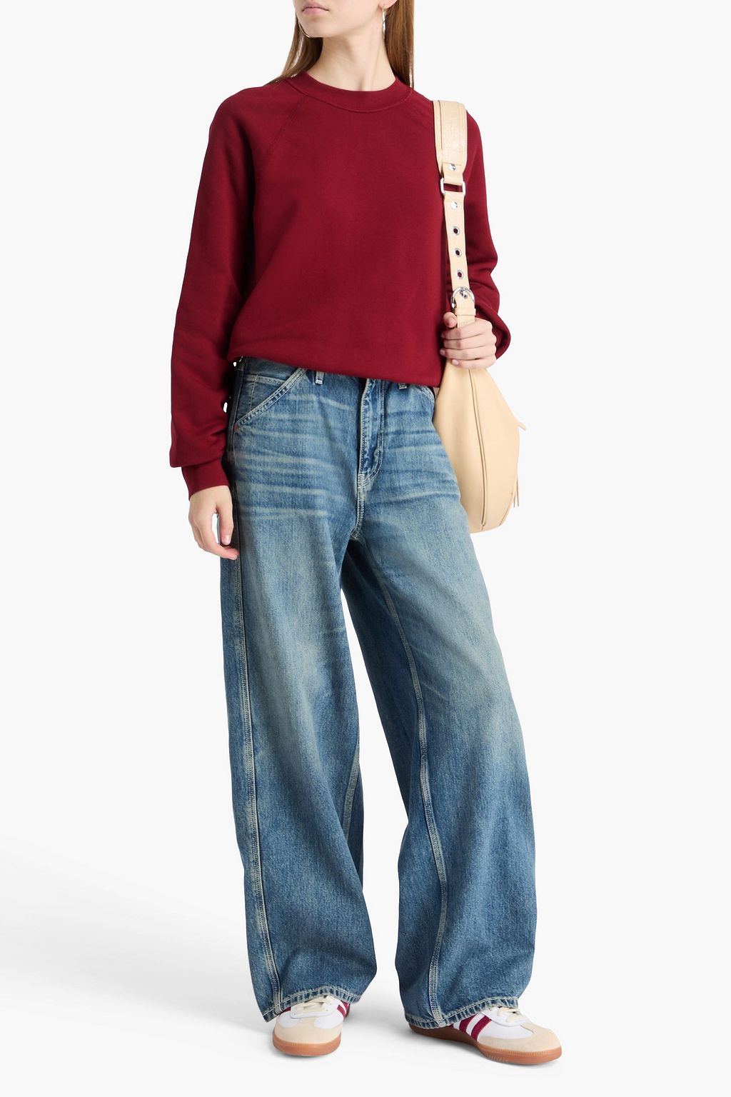 RE/DONE Painter high-rise wide-leg jeans