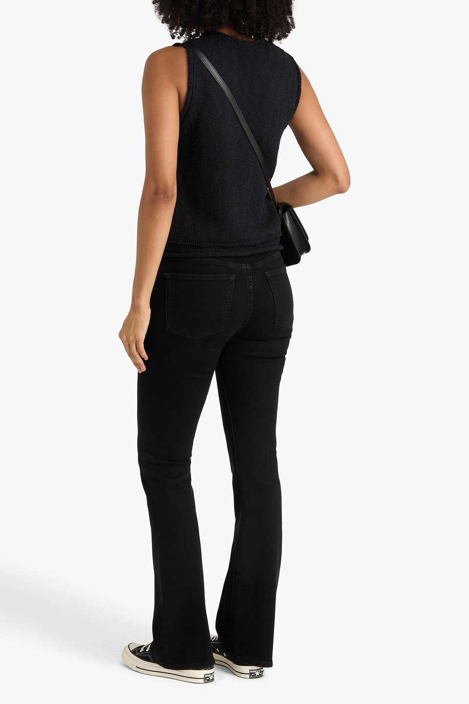  Re/done - Halbhohe Bootcut-jeans - Schwarz - 26 