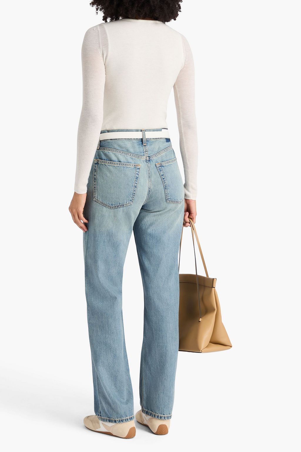 RE/DONE High-rise straight-leg jeans