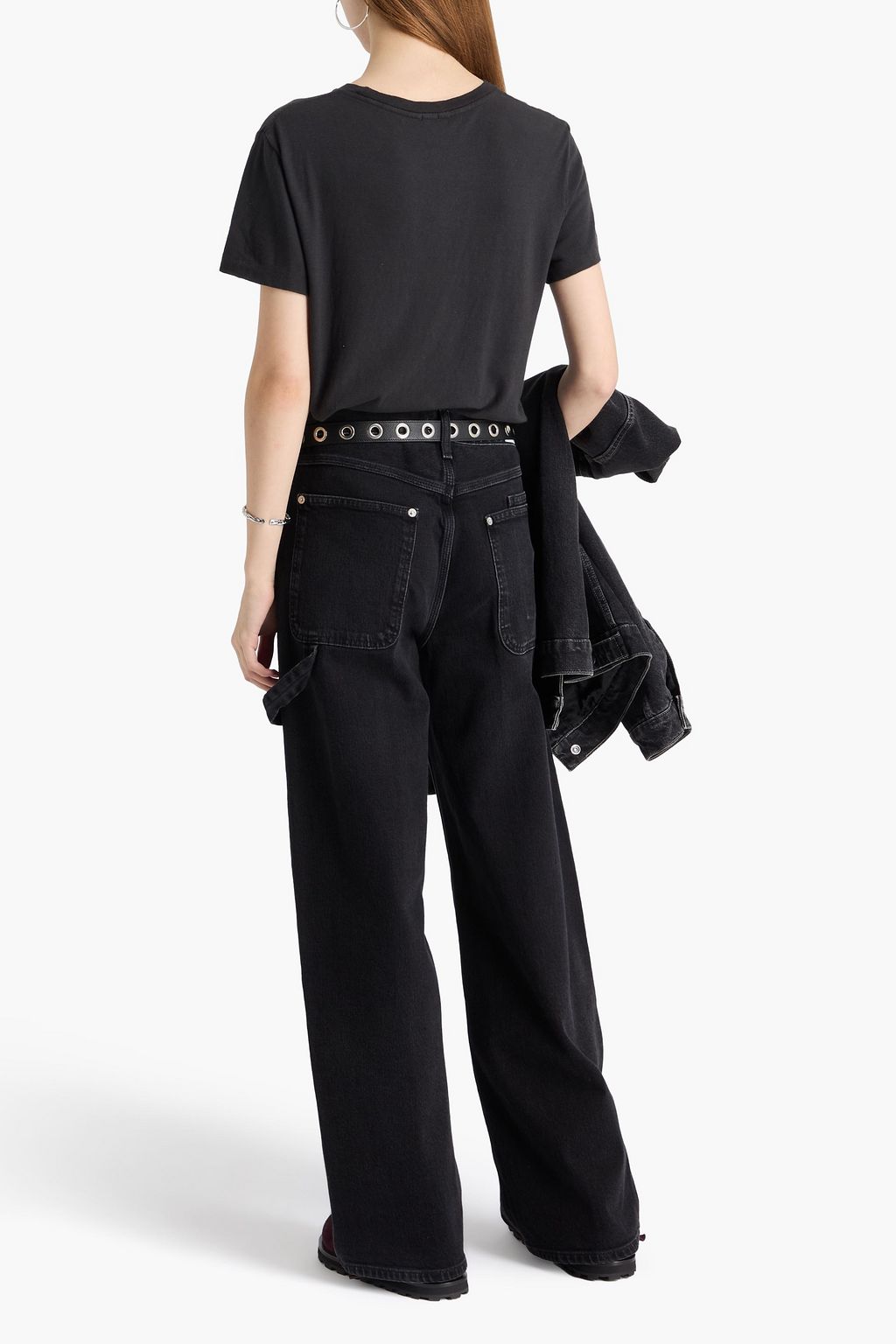 RE/DONE Painter mid-rise wide-leg jeans