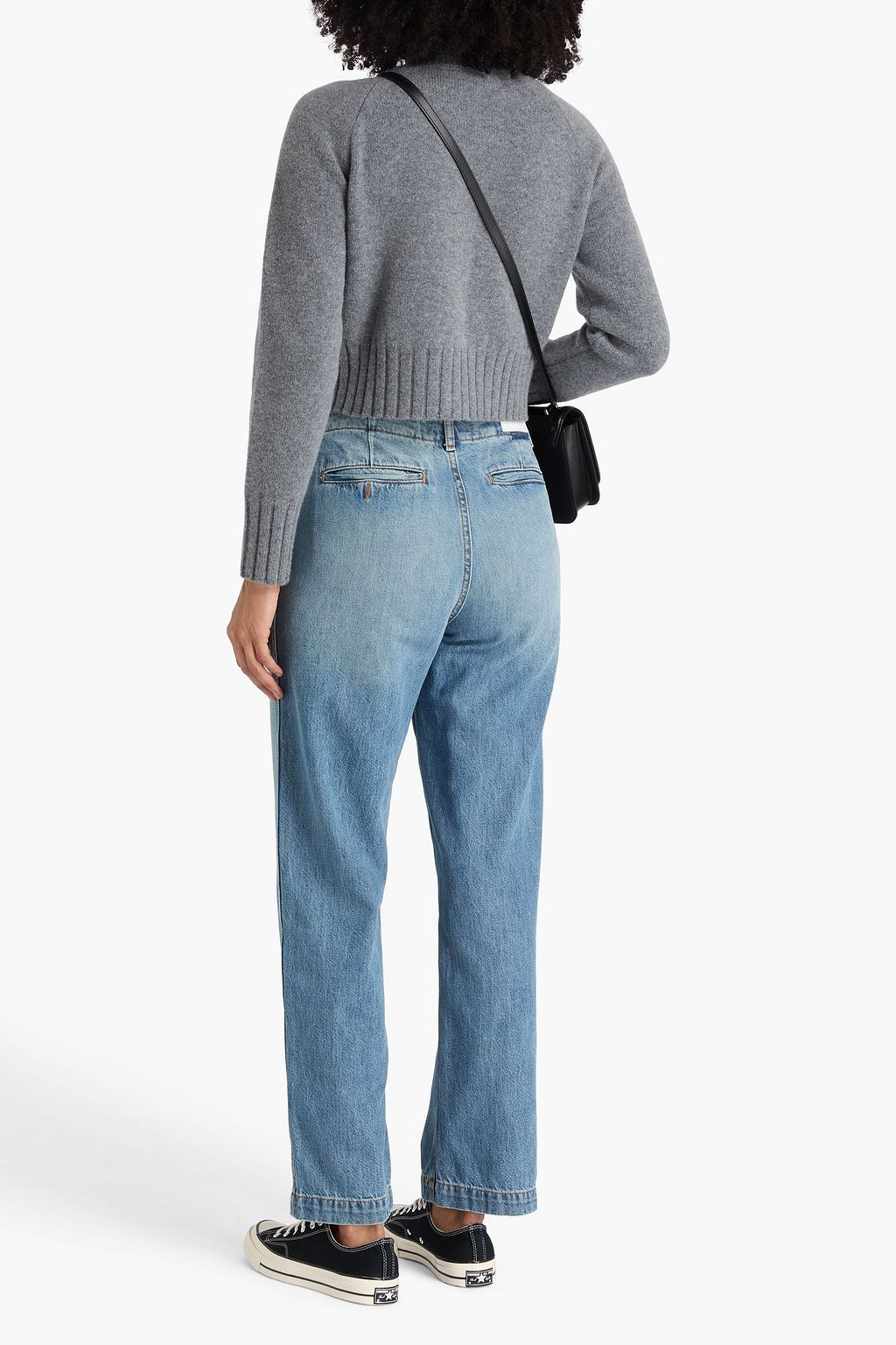 RE/DONE Slacker high-rise straight-leg jeans