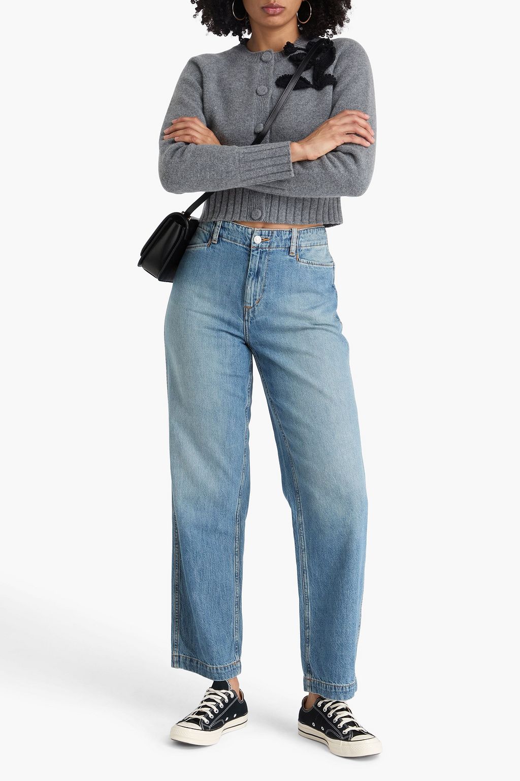 RE/DONE Slacker high-rise straight-leg jeans