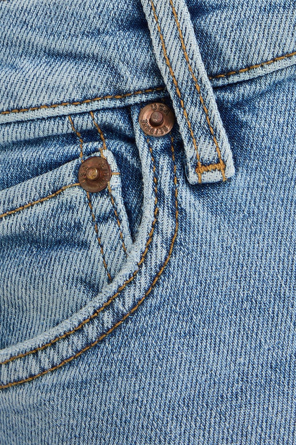 RE/DONE Hoch sitzende Skinny Jeans