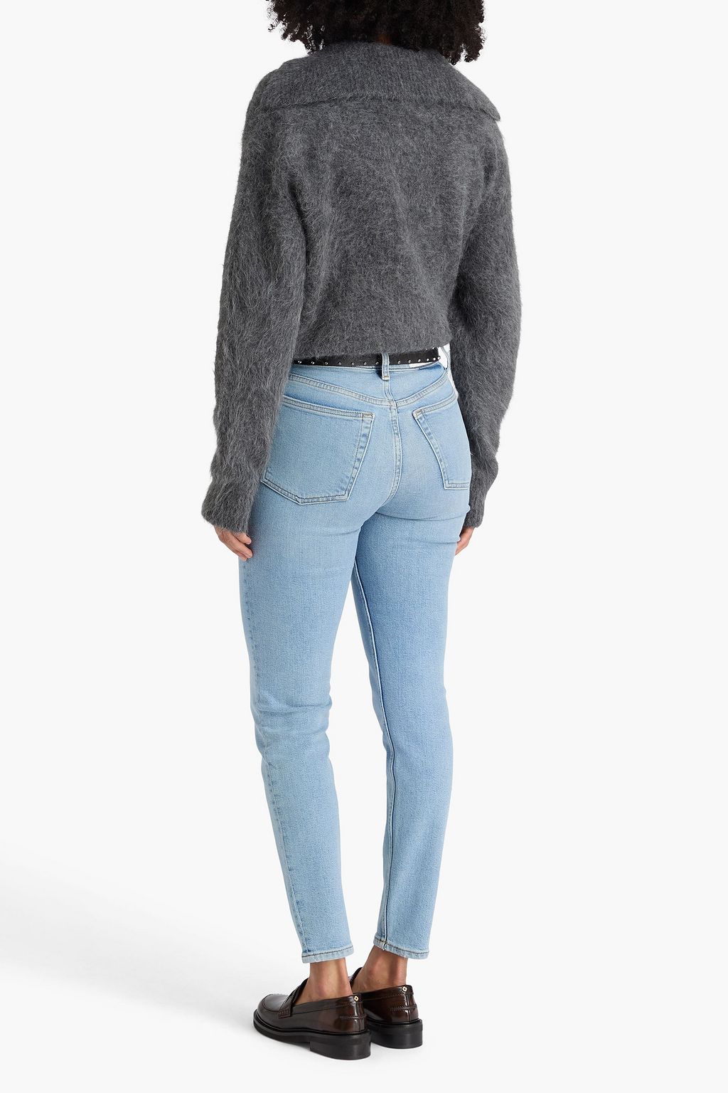 RE/DONE Hoch sitzende Skinny Jeans