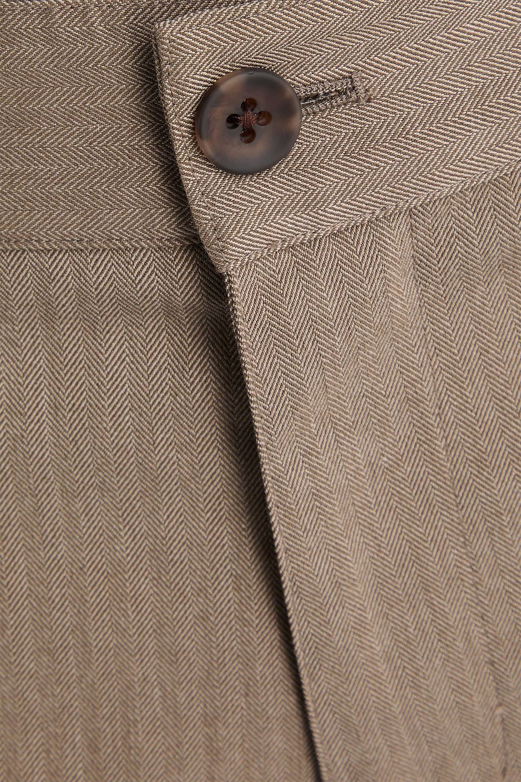 PAIGE Stafford slim-fit herringbone jacquard pants