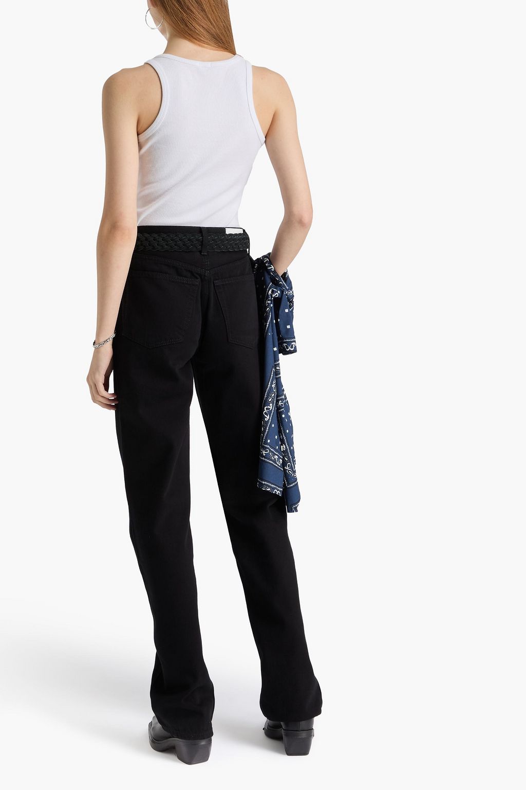 RE/DONE 90s high-rise straight-leg jeans