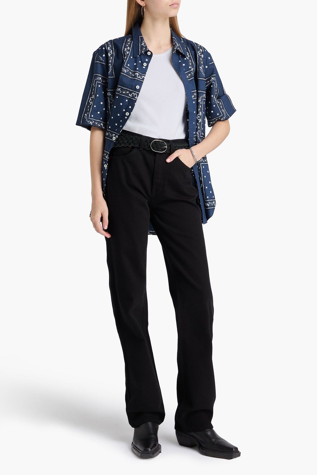 RE/DONE 90s high-rise straight-leg jeans