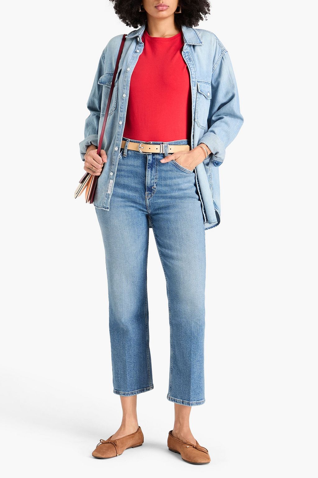RE/DONE 70s high-rise bootcut jeans