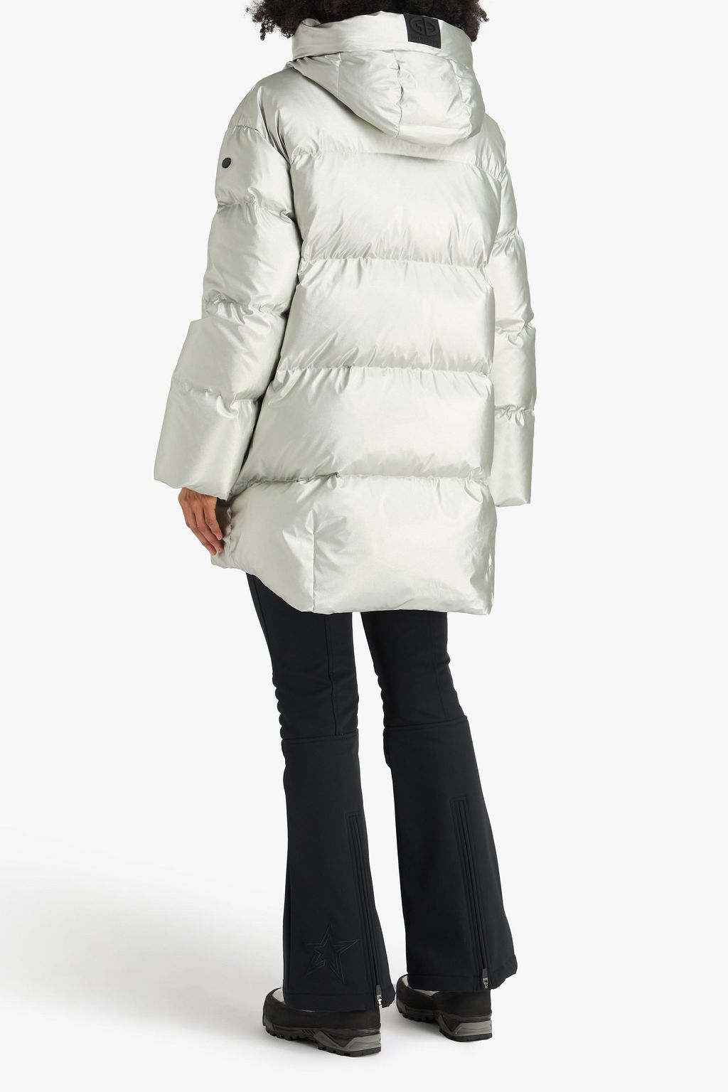 GOLDBERGH Metallic quilted down ski jacket