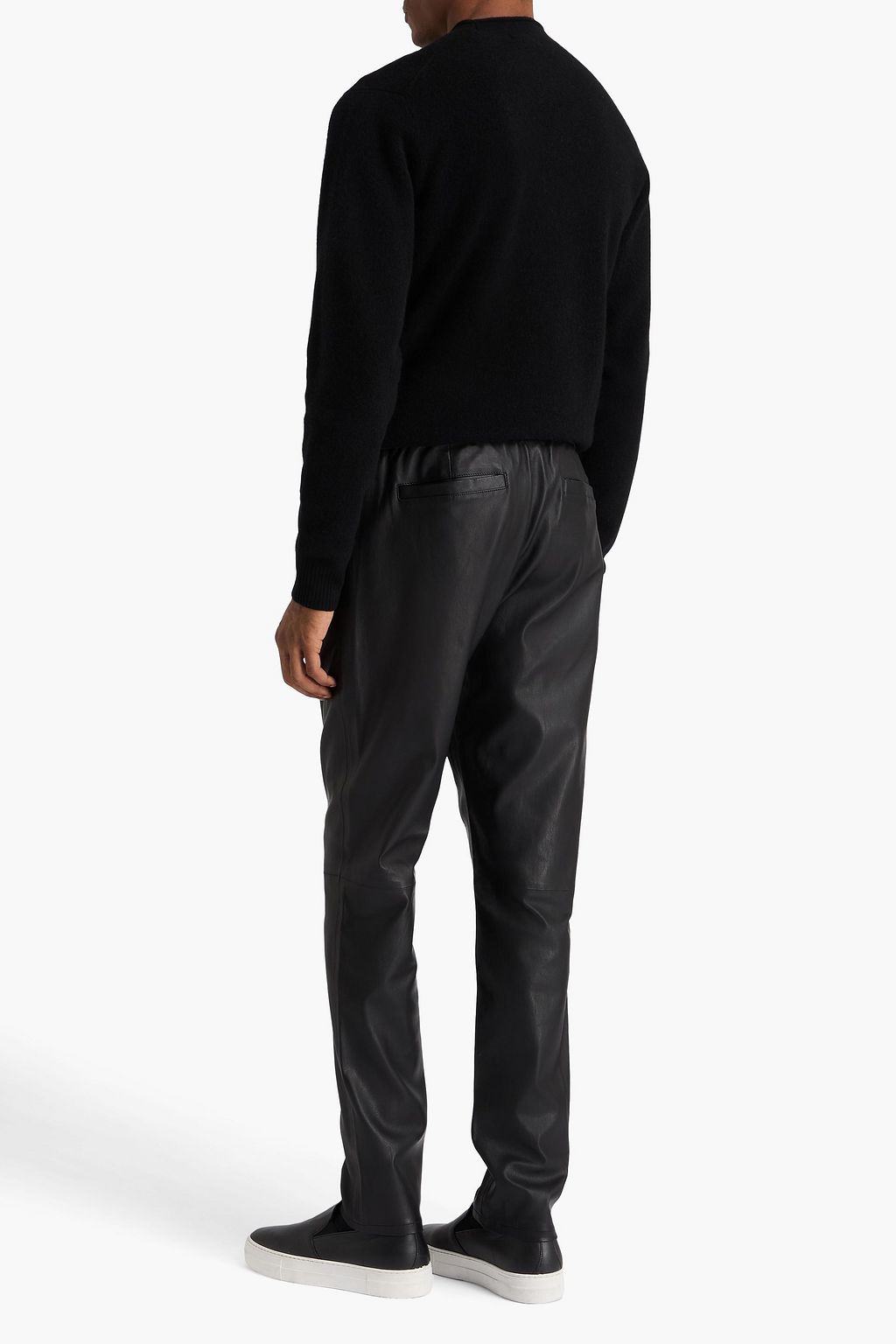 PAIGE Sinder tapered leather pants