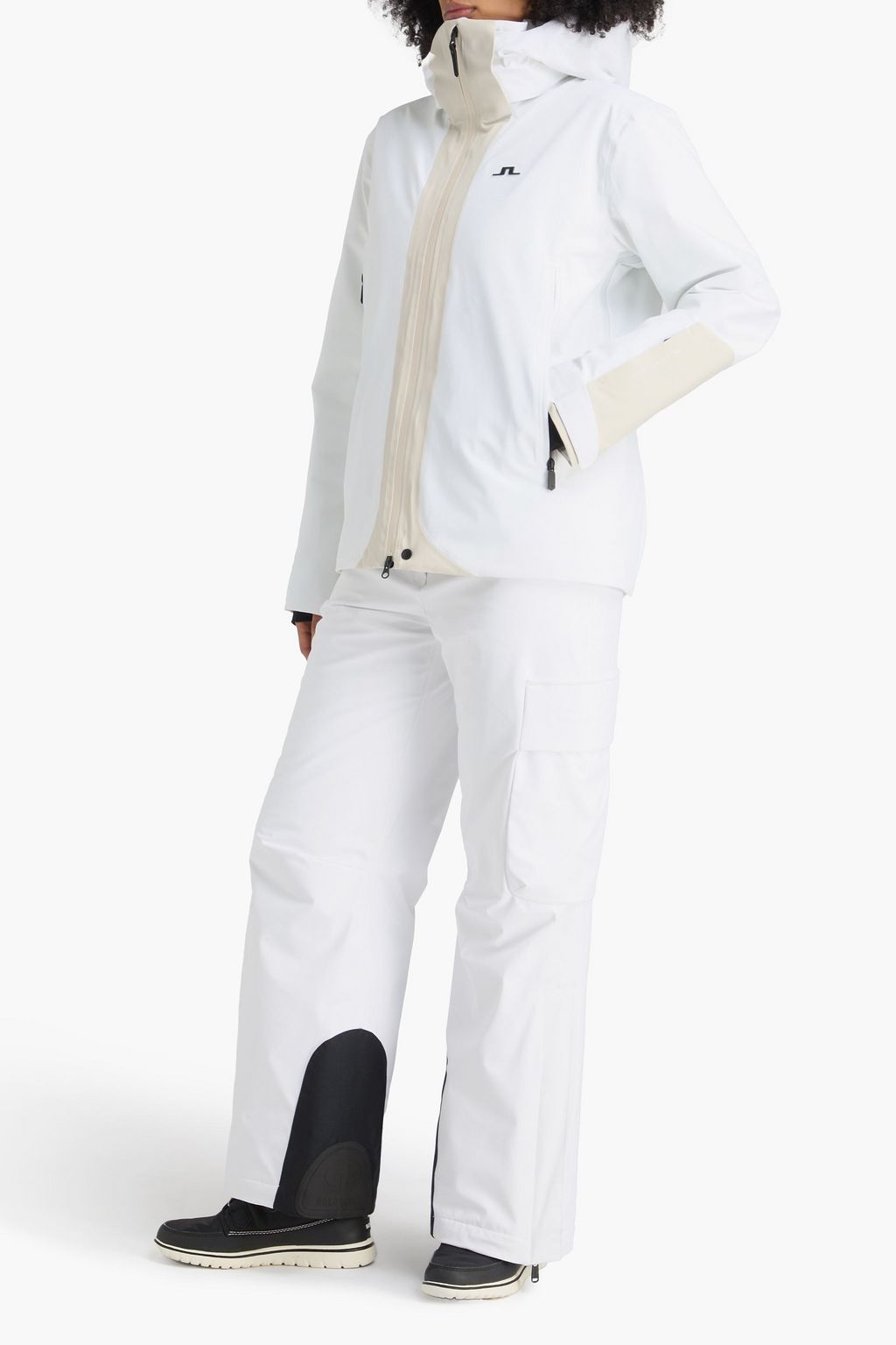 J. LINDEBERG Claire two-tone stretch-shell ski jacket