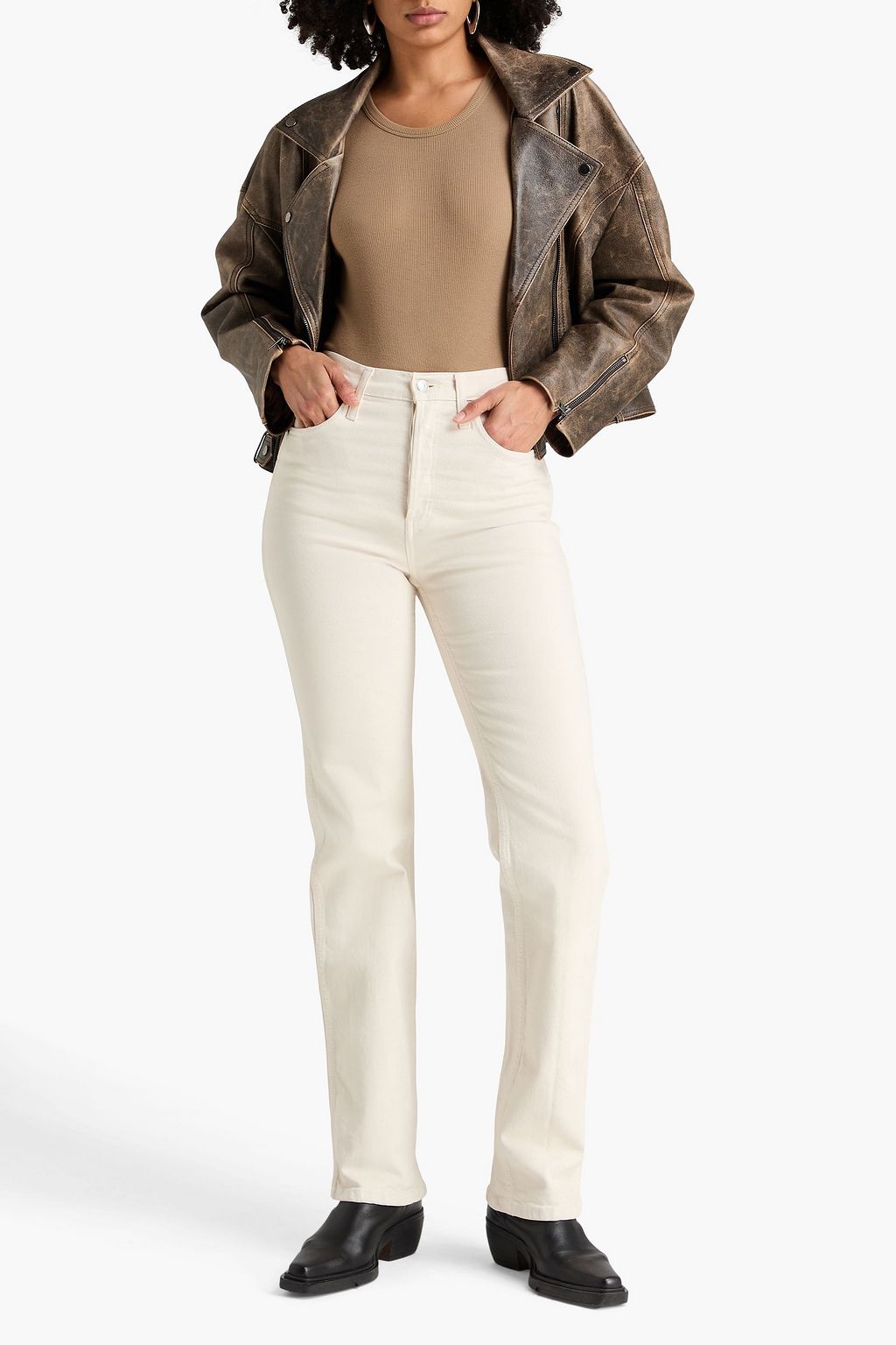 RE/DONE 90s high-rise straight-leg jeans