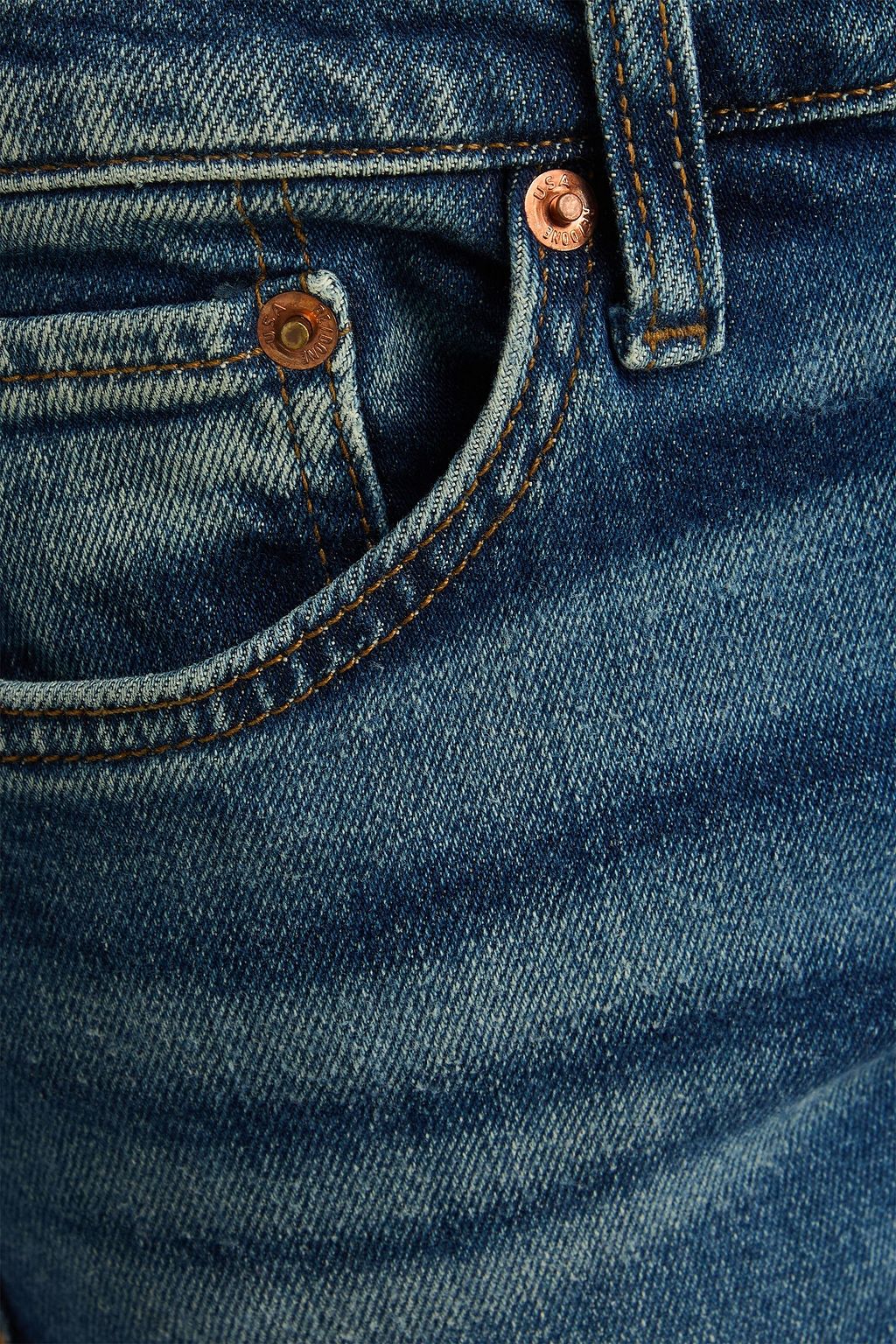 RE/DONE Halbhohe Bootcut-Jeans „Baby Boot“