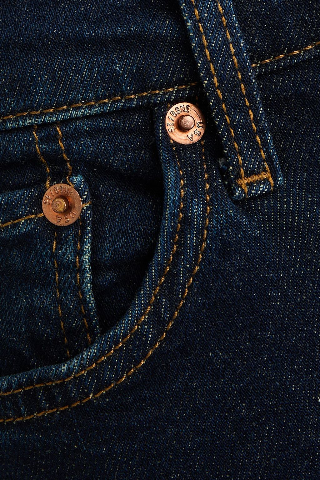 RE/DONE Halbhohe Bootcut-Jeans „Baby Boot“