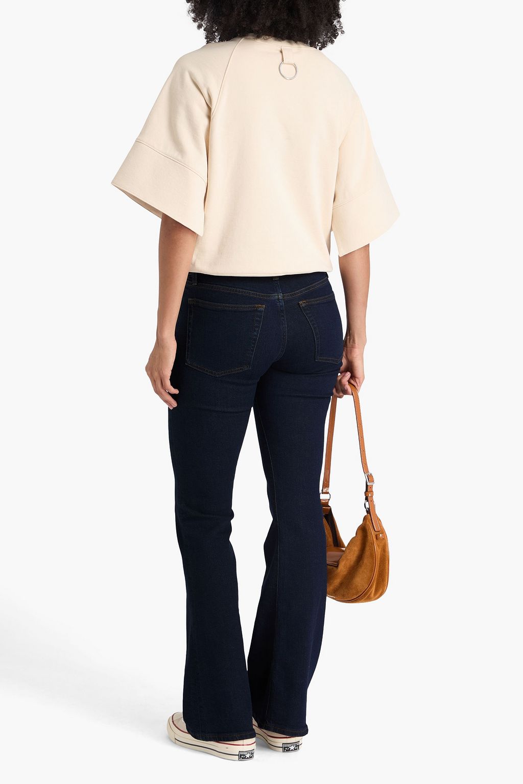 RE/DONE Halbhohe Bootcut-Jeans „Baby Boot“