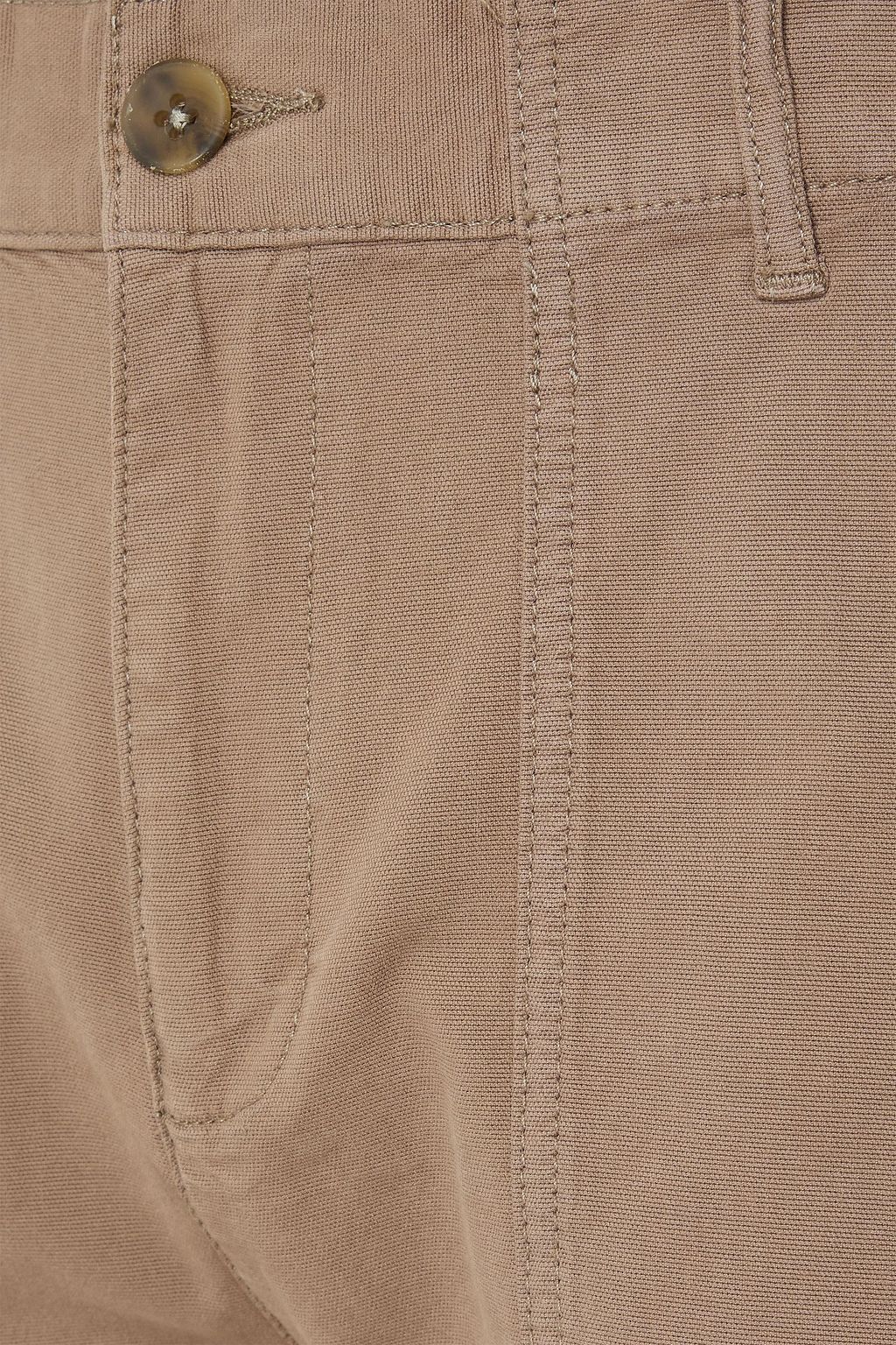 PAIGE Cragmont slim-fit cotton-blend canvas pants