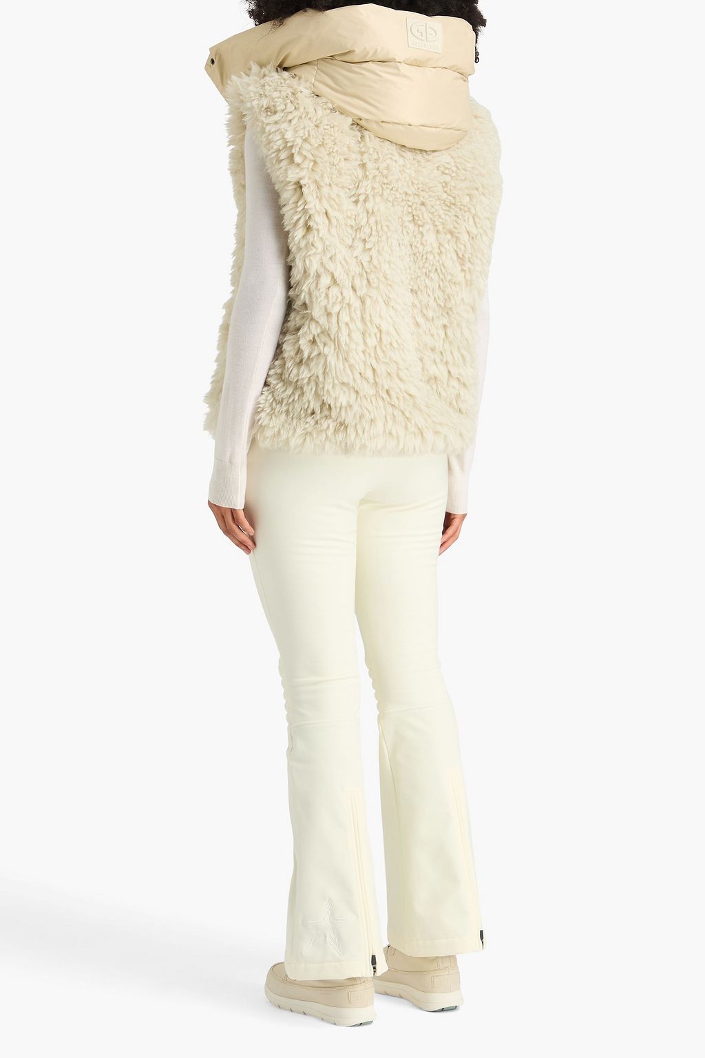 GOLDBERGH Iffy shell and teddy fleece down vest