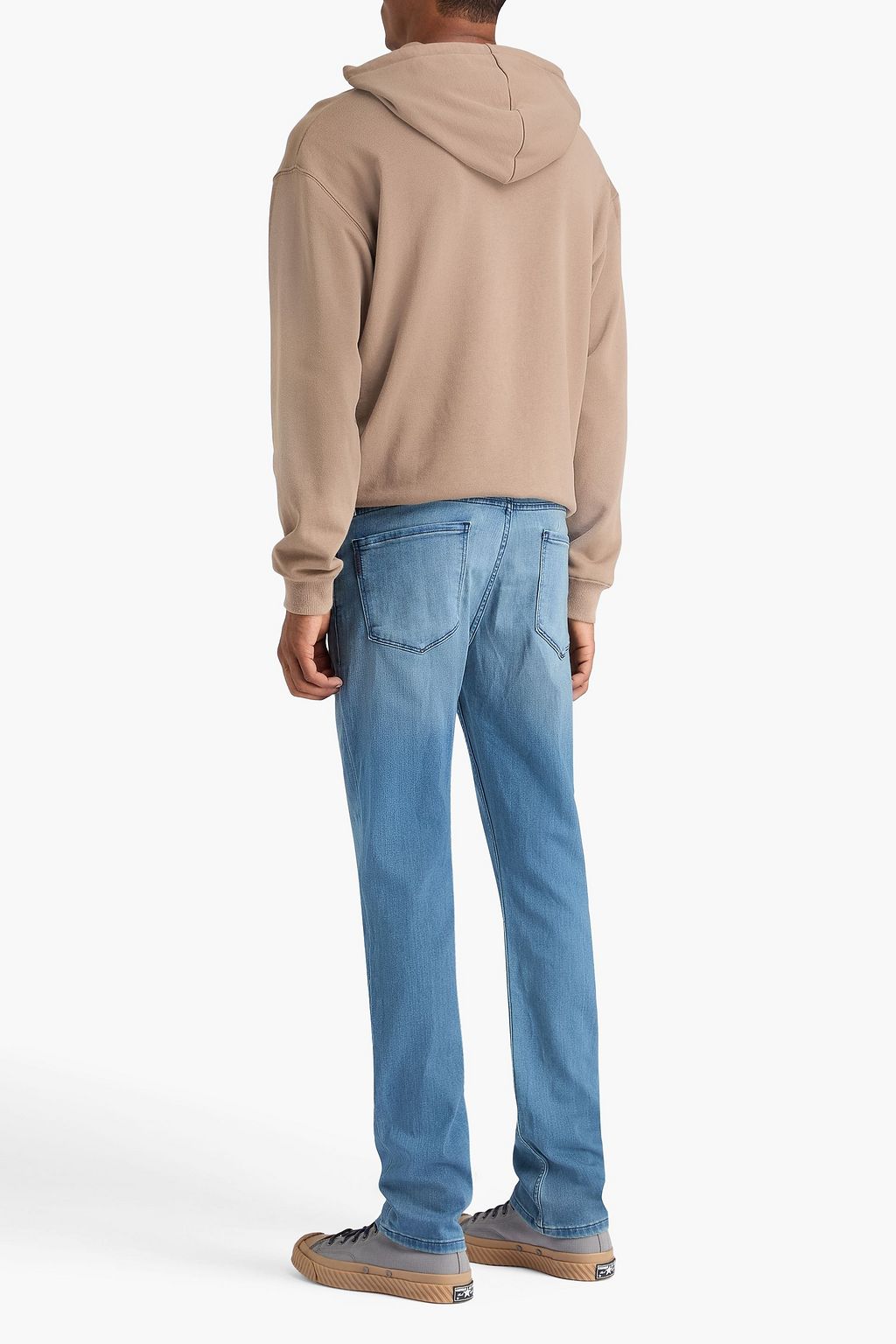 PAIGE Federal slim-fit faded denim jeans