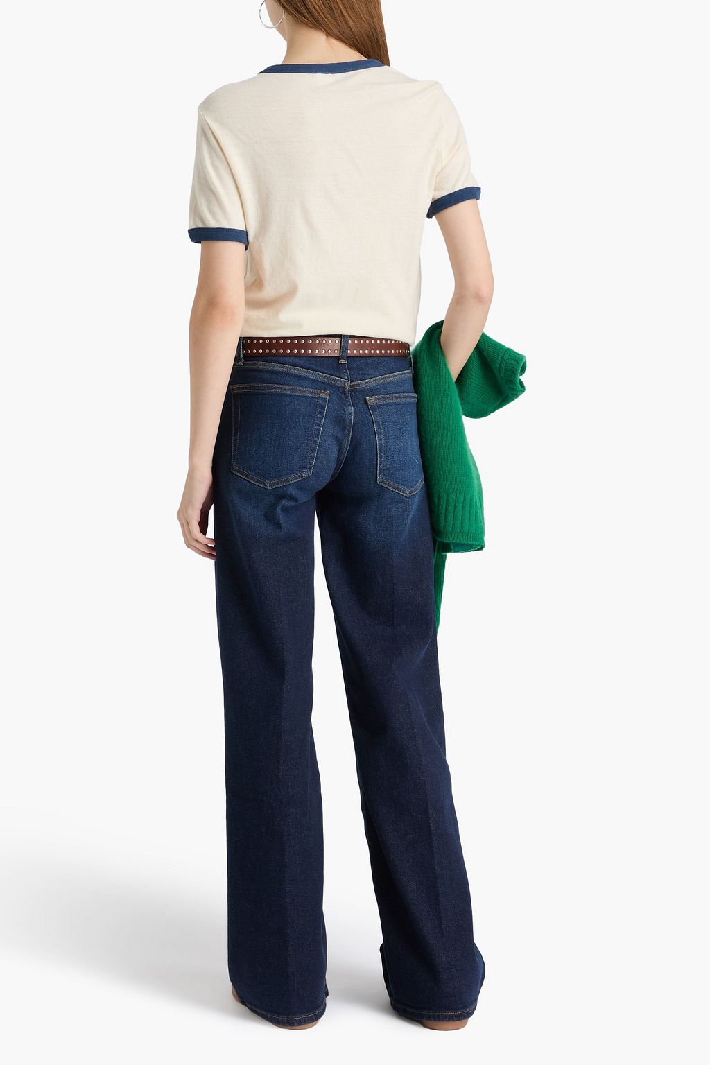 RE/DONE Mid-rise wide-leg jeans