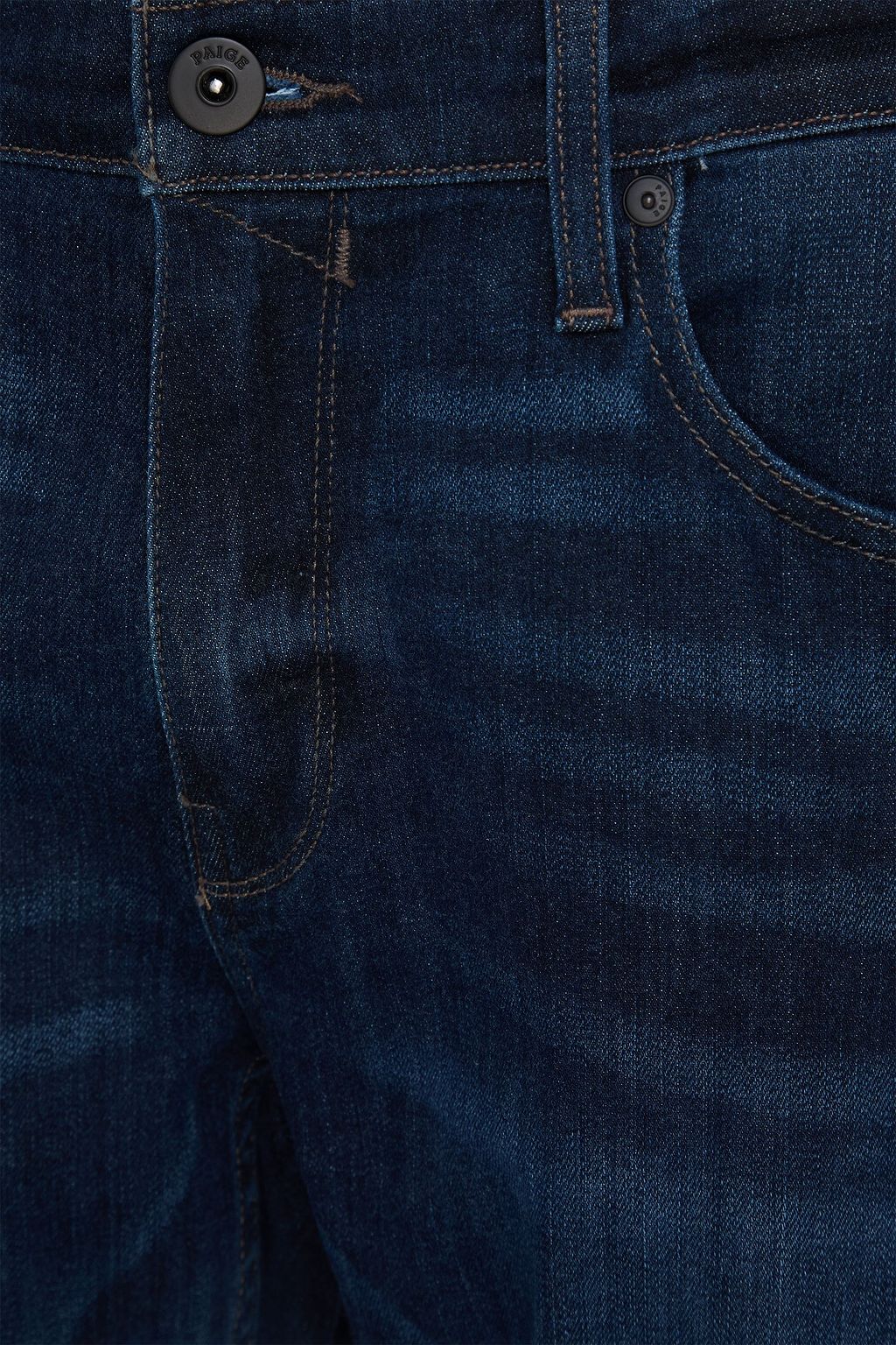 PAIGE Federal slim-fit faded denim jeans