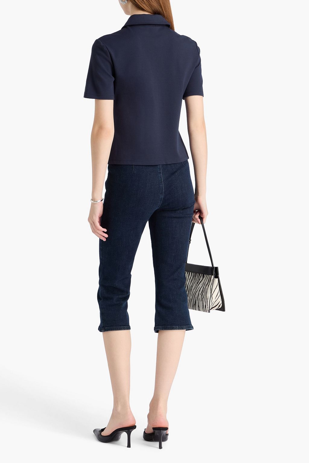 STAUD Lonnie jersey polo shirt
