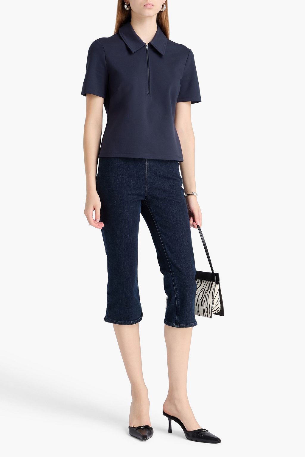 STAUD Lonnie jersey polo shirt
